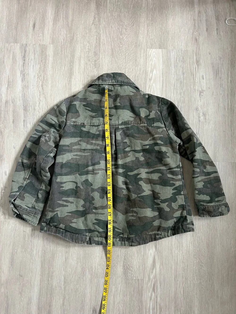 Urban Republic Green Camo Button-Front Kids Jacket Youth 10/12